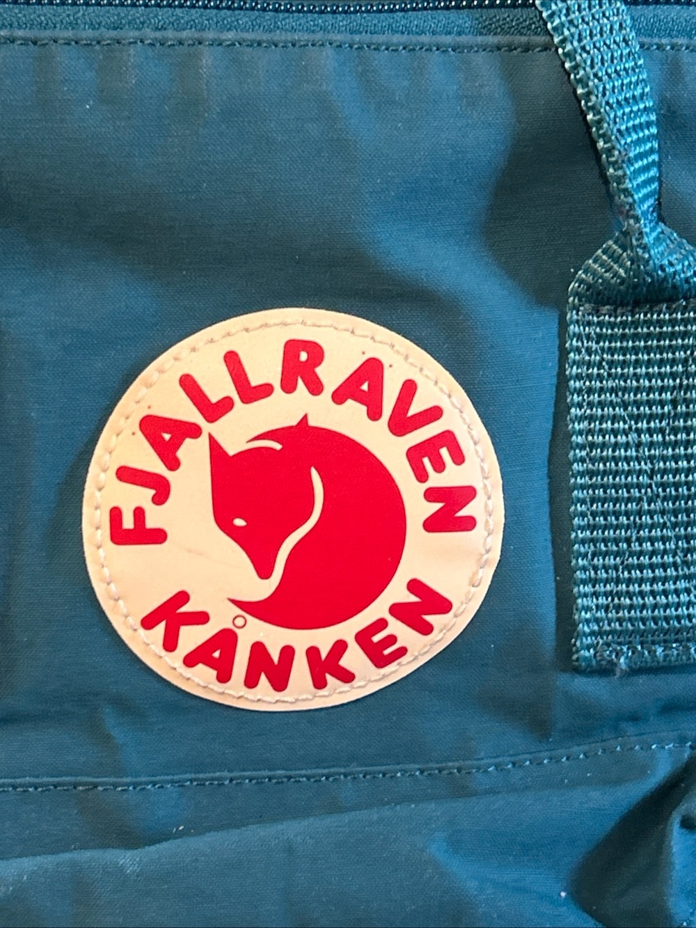 Fjall Raven Mini Kanken Backpack Teal - Picture 5 of 6